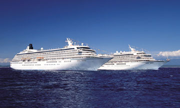 Luxury Cruises: Crystal Cruises July  2004